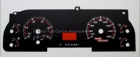 2005-2007 Ford F250 F350 Custom Gauge Face